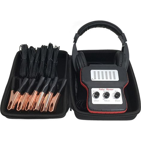 Estetoscopio electrónico automotriz, equipo de diagnóstico de sonido, herramientas para reparación de motores, detector de sonidos anormales, detector de ruido