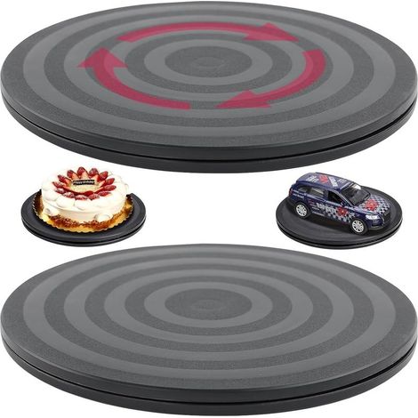 Universal 20cm Turntable – 360° Rotating – 20kg Capacity – Ball Bearings for Smooth Rotation – For Plants, Speakers, Computers (1/5)