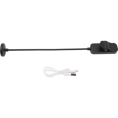 Lampe de Lecture à Clipser Rechargeable par USB, Gradation (1/5)