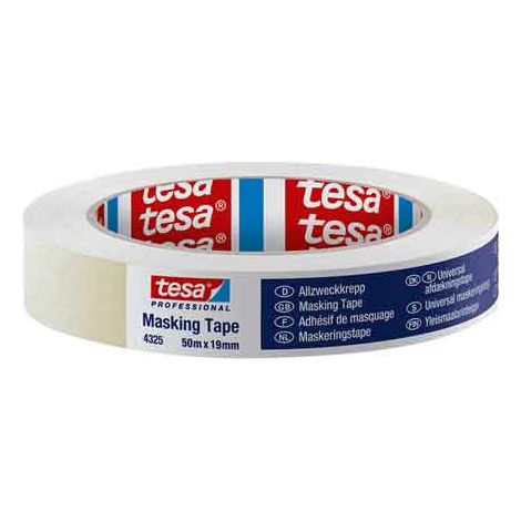 NASTRO PER MASCHERATURE PROFESSIONALE '4325' mm 25x50 mt - 12 pezzi- TESA