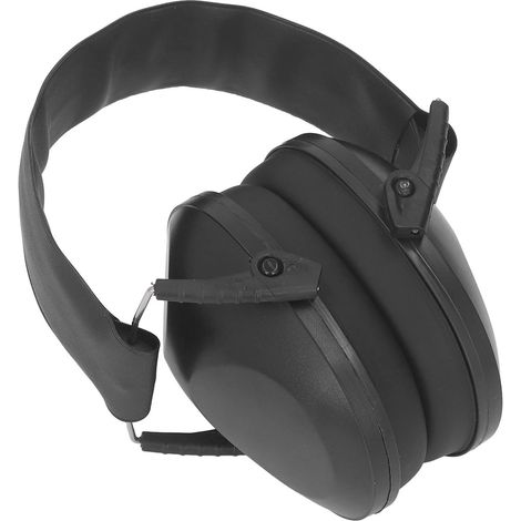 Bouchons d'oreilles antibruit pour bébés, idéaux pour dormir et étudier, de couleur noire. (1/5)