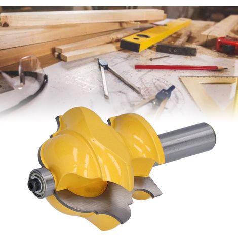 Fraise multiforme et multiprofil à queue de 1/2 pouce pour défonceuse, fraise à portique, fraise multiforme magique adaptée aux outils de travail du bois (1/5)