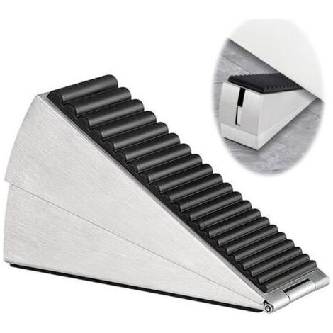 Butée De Porte,Arrêt de porte à hauteur réglable par ressort,Cale Porte Sol,Bloque Butoir de Porte,Bloc de Porte en Inox,pour maison (1/4)