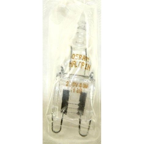 Ampoule halogène de four G9 40W (293262-12341) (8085641028) Four, cuisinière WHIRLPOOL, ELECTROLUX, BAUKNECHT, AEG, SAMSUNG, SME