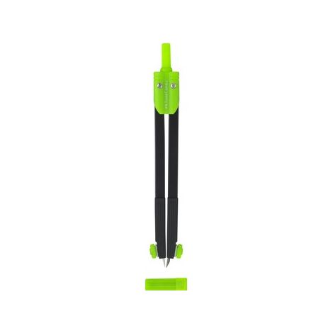 Compas - Scolaire - Avec mine graphite - Corps en métal - Faber-Castell