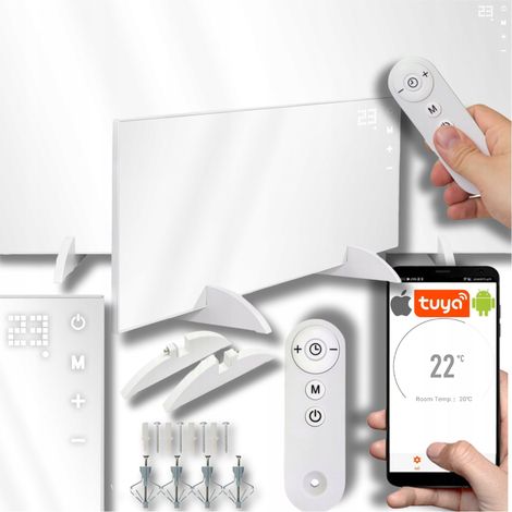 Infrarot-Elektroheizung 770 W, WLAN, Tuya, Touchpanel