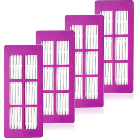 Ensemble de 4 filtres HEPA pour l'aspirateur Eureka J15 Pro Ultra, filtration réutilisable et haute efficacité, pièce de rechange pour filtres HEPA (1/5)
