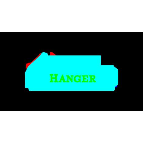 Batería Hanger 18V 2Ah con indicador de carga integrado