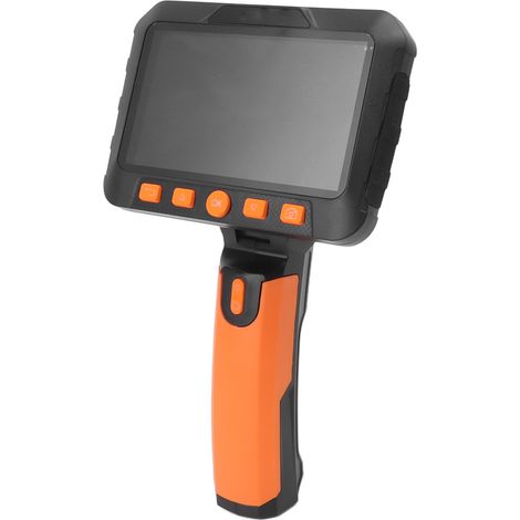 Endoskopkamera mit Doppellinse, 5-Zoll-IPS-LCD-Display (1080p), handliches, biegsames Endoskop für Wartungsarbeiten, 2 m / 6,6 Fuß (1/5)