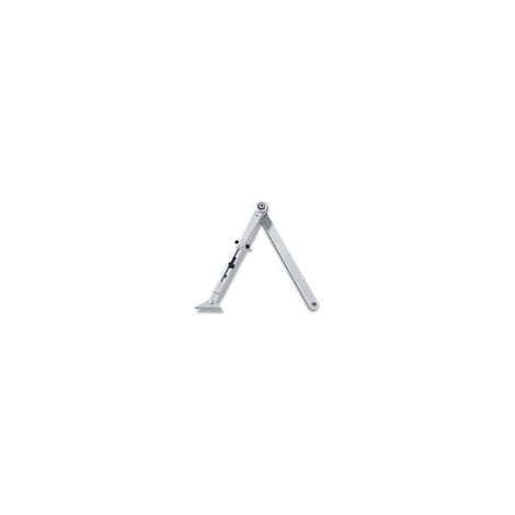 GEZE BRACCIO V P/TS2000-4000 C/FERMO INS-DIS ARGENTO
