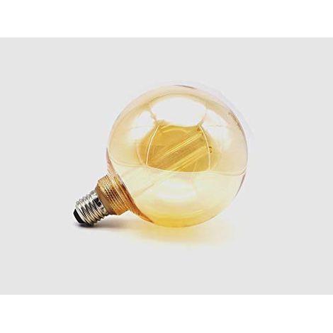 Lampadina LED decorativa g125 globo e27 4w 200lm 1800k luce calda ø125 x 165 mm (1/4)