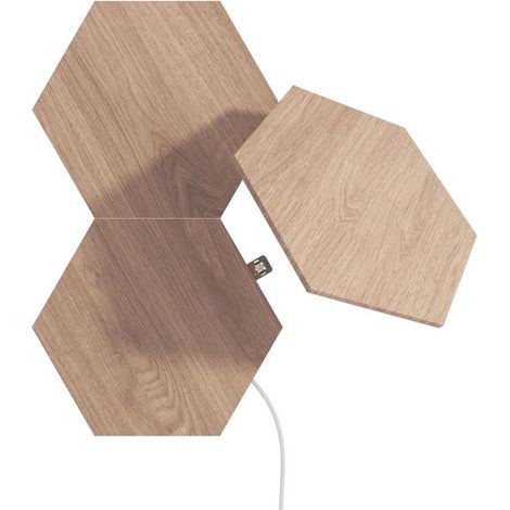 Nanoleaf Elements Wood Look Hexagons Expansion Pack - 3PK (1/5)
