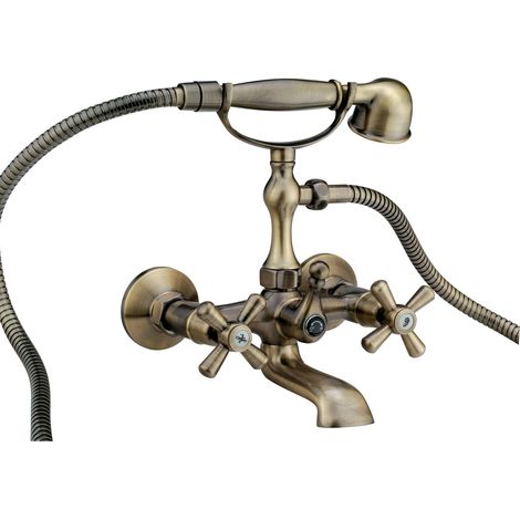 MISCHBATTERIE FÜR BECKEN SERIE CROCE SOFIA BRONZE