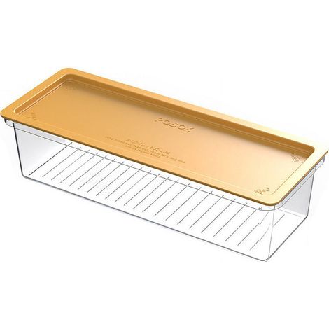 Boîte De Rangement Alimentaire - Contenant Étanche Transparent - Pour Pâtes Légumes Et Fruits - Micro-ondes Et Réfrigérateur - 1 Pièce (1/2)
