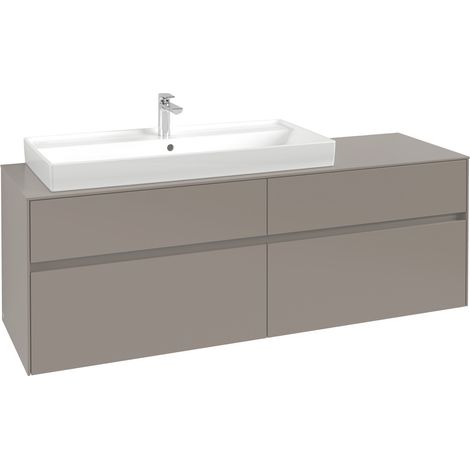 Villeroy & Boch Collaro Waschbeckenunterschrank, 4 Auszüge, (1/2)