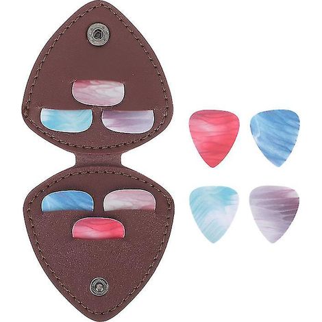 1 jeu de médiators en plastique