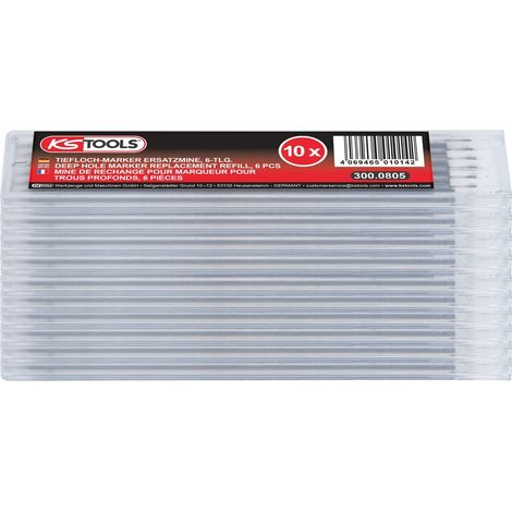KS Tools Tiefloch-Marker Ersatzmine, 10x6er Pack (1/3)