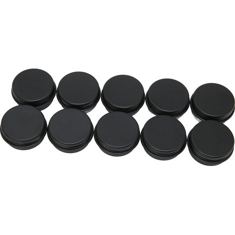 10 Pots en Aluminium Rond 10ml pour Crème Solide, Baume à Lèvres et Cosmétiques DIY (1/5)