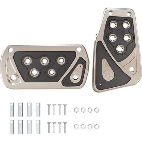 Accélérateurs de frein automatiques antidérapants pour pédales de voiture, accessoires de voiture, pièces intérieures (1/5)