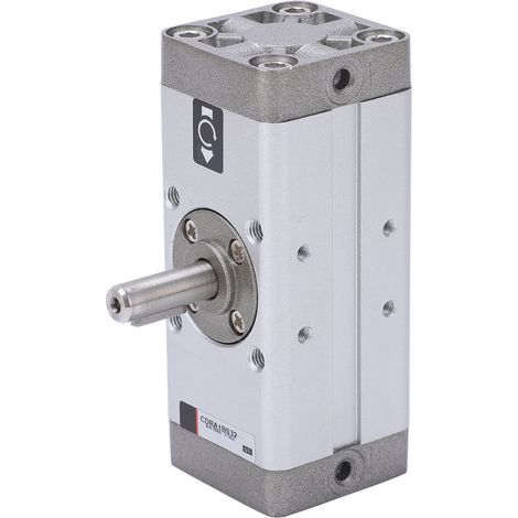 Actionneur rotatif pneumatique en alliage d'aluminium à double étanchéité, vérin pneumatique oscillant puissant de type crémaillère CDRA1BS32-180 (1/5)