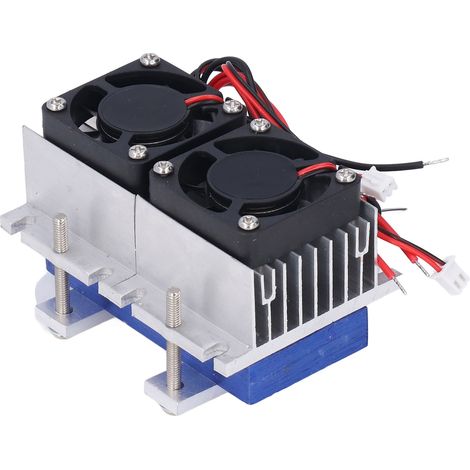 Système de refroidissement à semi-conducteur, climatiseur compact pour ventilateur, appareil de refroidissement pour petit climatiseur (1/5)