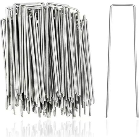 Filiyano-Ancrage de jardin en forme de U - Lot de 100 (1/5)