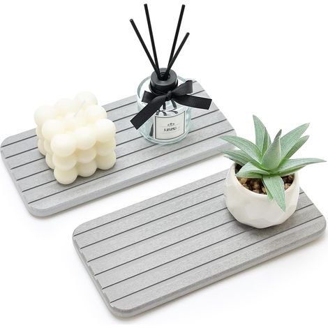 Tapis de séchage en terre de diatomée pour évier de cuisine, salle de bain, plateaux de comptoir absorbant l'eau, porte-savon en diatomite, sous-verres à séchage rapide, accessoires de cuisine (1/5)