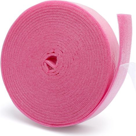 Self Adhesive Insulation Tapes, 50mm x 5mm x 10m Insulation Strips for Leveling Mortar, Self Adhesive Decoupling Tape, Underfloor Heating Sealing Tape, Floor Heated Screed (1/5)