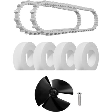 Turbine 9995266-R1, piste 9985006-R2 et anneau d'escalade 6101611-R4 Pièces de rechange pour nettoyeur de piscine Dolphin modèles M200 M400 M500 Active (1/5)