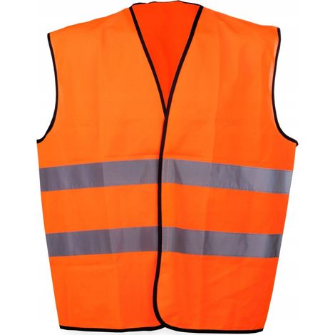 Reflektierende Weste ORANGE XXL