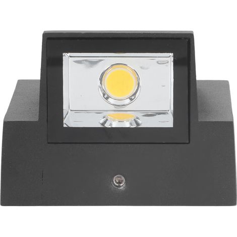 Wandleuchte IP67 wasserdicht LED-Dekorationsleuchte 90–265 V Außenbeleuchtung für Garten und Terrasse mit warmem Licht (1/5)