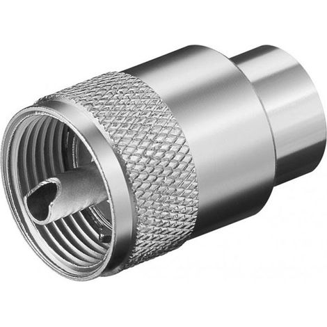 GOOBAY UHF-Stecker, für Kabel-Ø max. 10 mm