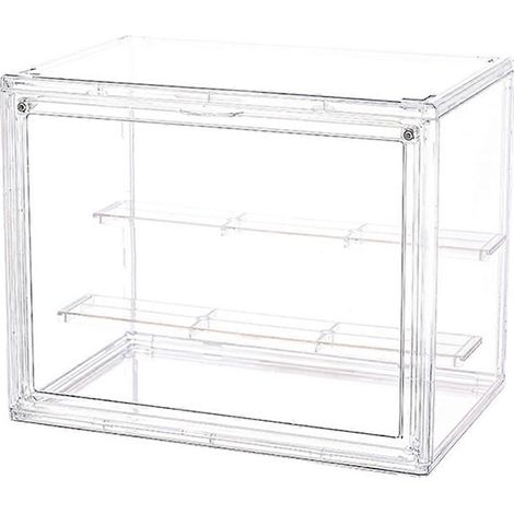 Transparenter, leiterförmiger Ausstellungsständer, Aufbewahrungsbox 27x18x22cmC (1/5)