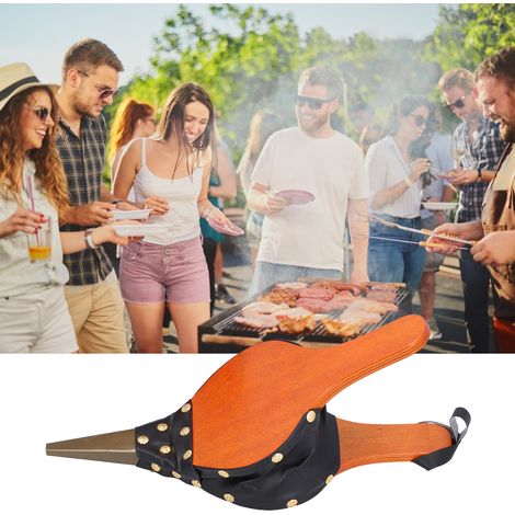 Blasebalg für den Grill, Holzofen, Handgebläse (1/5)