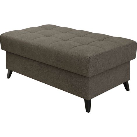 Banco tapizado Comfivo Agnus, Velo 625, 44x67x106cm, Diámetro: 0, Tapiz, Patas: Madera, 0