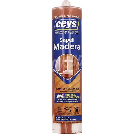 CEYS SELLADOR MADERA SAPELI (CARTUCHO 280 ML.