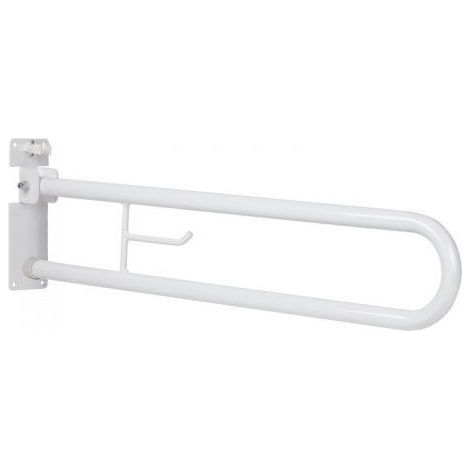 Barra di sostegno ribaltabile verniciata bianco 700mm idral 12005v-70