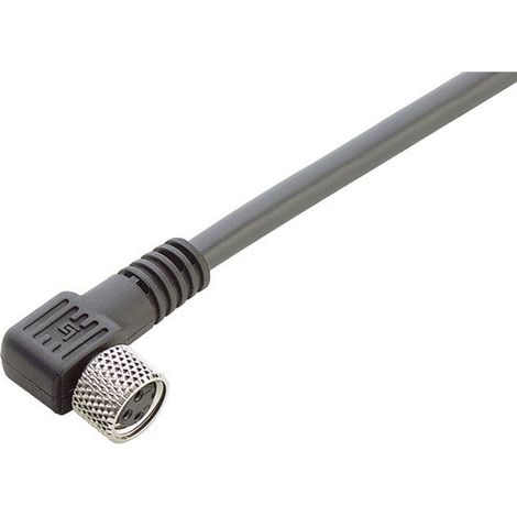 binder 79-3408-52-03 Sensor-/Aktor-Steckverbinder, konfektioniert M8 Buchse, gewinkelt 2.00 m Polzah