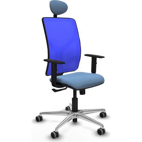 Sedia da ufficio piqueras y crespo Motilla nero schienale fisso supporto lombare (1/2)
