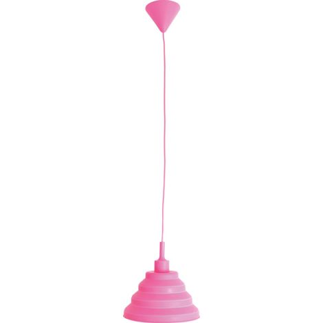 Naeve CARA Plafonnier suspendu dôme rose 1xE27