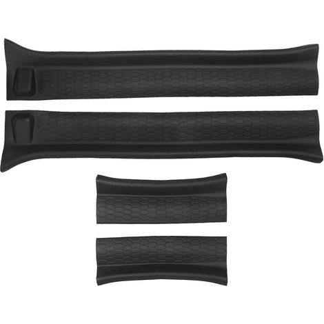 Protectores de umbral de puerta delanteros para Jeep Wrangler JL 2018+ y Jeep Gladiator JT 2018+. Tira de umbral de puerta de ABS. (1/5)