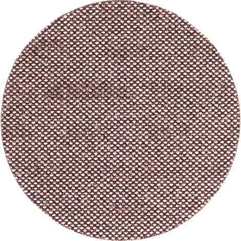 Mirka Abranet Ace HD Dischi abrasivi a rete Ø 150 mm a strappo, grana P80, 5 pz., AH24100580, Per eccentrici e levigatrici da 150 mm, Per levigare superfici dure, legno, stucco, vernice, metallo (1/4)