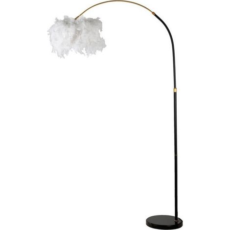 Lampada da terra ad arco con paralume decorativo Arc Plur (1/5)