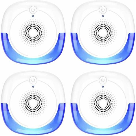Répulsif Ultrasons Insectes Haute Puissance 4 Pcs Anti Rongeurs Electrique Appareil Ultrason Anti Antiparasitaire Répulsif Moustique Cafards Mouches Souris (1/5)