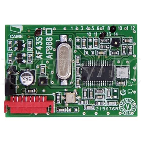 Came scheda radio af43s ad innesto frequenza 433,92 mhz