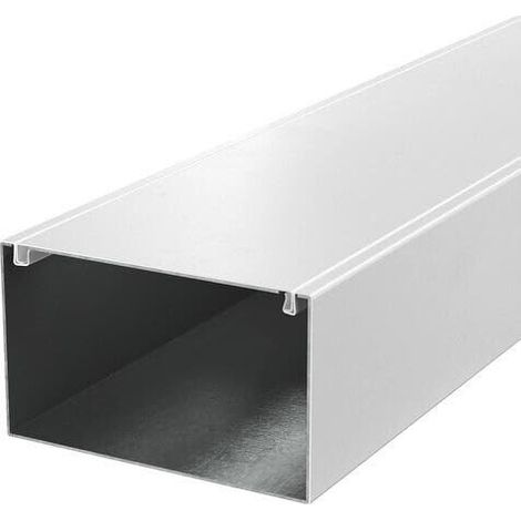 OBO Bettermann Goulotte d'installation métallique avec tissu de protection incendie 120x200x2000 Acier revêtu par poudre blanc pur RAL..., 7218014