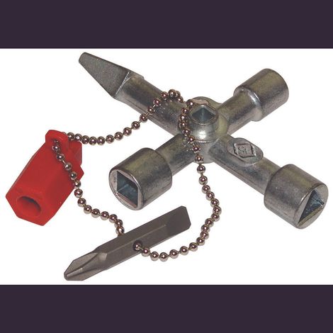 C.K 495015 Clé en croix universelle Clé pour armoires de distribution 1 pc(s)