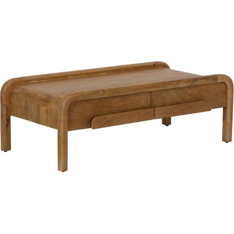 Table basse en bois de manguier Féodor (1/5)