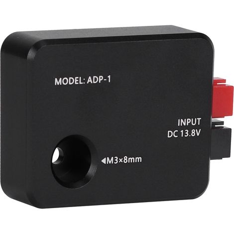 Connecteur d'alimentation, adaptateur secteur, prise CC, composants électroniques, accessoire radio électrique, alliage noir (1/5)