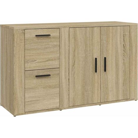 Maison Exclusive - Aparador madera contrachapada roble Sonoma 100 (1/5)